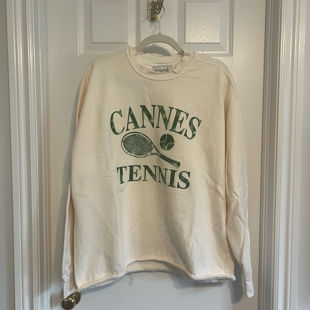 Men's Cream Crewneck Sweater